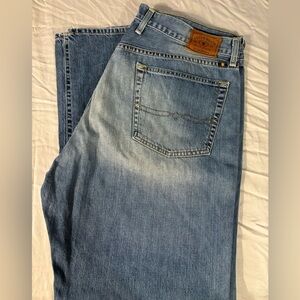 Lucky‎ Brand Faded men’s blue jeans